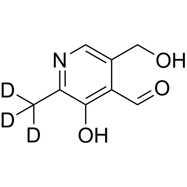 Pyridoxal-d3 Structure