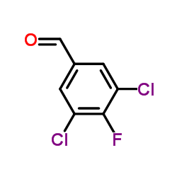 3,5-Dichloro-4-fluorobenzaldehyde Structure