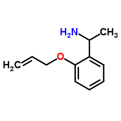 1-[2-(Allyloxy)phenyl]ethanamine Structure