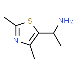 5-Thiazolemethanamine,-alpha-,2,4-trimethyl- structure