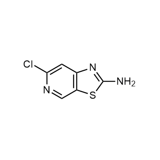 6-氯噻唑并[5,4-c]吡啶-2-胺结构式