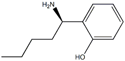 2-((1R)-1-AMINOPENTYL)PHENOL结构式