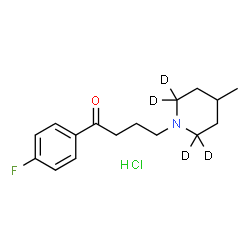 Melperone-d4 (hydrochloride)结构式