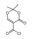 4H-1,3-Dioxin-5-carbonylchloride,2,2-dimethyl-4-oxo-(9CI) picture