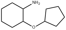 2-Cyclopentyloxy-cyclohexylamine Structure