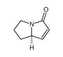 3H-Pyrrolizin-3-one,5,6,7,7a-tetrahydro-,(7aR)-(9CI) Structure