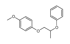 1-methoxy-4-(2-phenoxypropoxy)benzene Structure