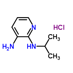 N2-Isopropyl-2,3-pyridinediamine hydrochloride (1:1) Structure