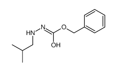 benzyl N-(2-methylpropylamino)carbamate结构式