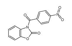 3-(4-nitro-benzoyl)-3H-benzooxazol-2-one结构式