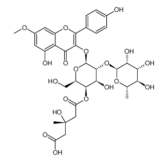 oxytroflavoside C Structure