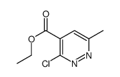 3-氯-6-甲基哒嗪-4-羧酸乙酯结构式