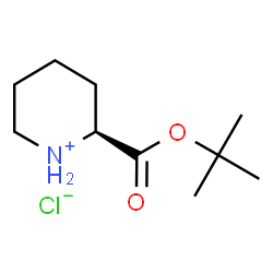 (S)-哌啶-2-羧酸叔丁酯盐酸盐结构式