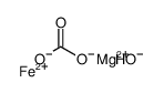magnesium,iron(2+),carbonate,hydroxide结构式