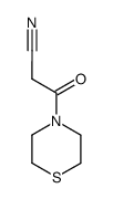 4-cyanoacetyl-thiomorpholine结构式