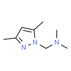 1H-Pyrazole-1-methanamine,N,N,3,5-tetramethyl- Structure