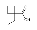 1-ethylcyclobutane-1-carboxylic acid结构式