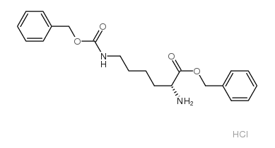 H-D-Lys(Z)-OBzl.HCl Structure