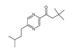2-isopentyl-5-(3,3-dimethyl-1-oxobutyl)pyrazine结构式