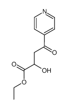 ethyl 2-hydroxy-4-oxo-4-(pyridin-4-yl)butanoate Structure