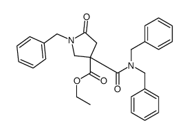 ethyl 1-benzyl-3-(dibenzylcarbamoyl)-5-oxopyrrolidine-3-carboxylate picture