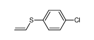 p-chlorophenyl vinyl sulfide Structure