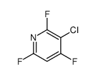 3-Chloro-2,4,6-trifluoro pyridine Structure