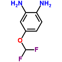 4-(二氟甲氧基)苯-1,2-二胺结构式