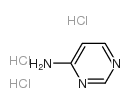 嘧啶-4-胺 三盐酸盐结构式