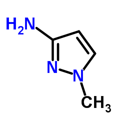 N-甲基-3-氨基吡唑结构式