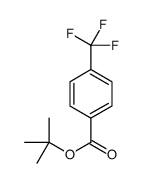 tert-butyl 4-(trifluoromethyl)benzoate Structure