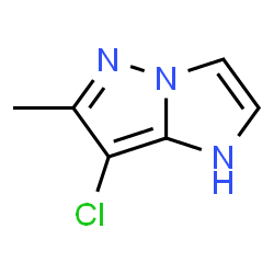 1H-Imidazo[1,2-b]pyrazole,7-chloro-6-methyl- Structure