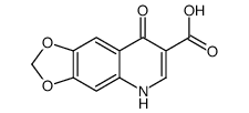 5,8-dihydro-8-oxo-2H-1,3-dioxolo(4,5-g)quinoline-7-carboxylic acid picture