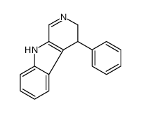 4-phenyl-4,9-dihydro-3H-pyrido[3,4-b]indole结构式