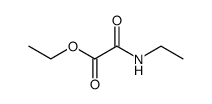 2-(乙基氨基)-2-氧代乙酸乙酯结构式