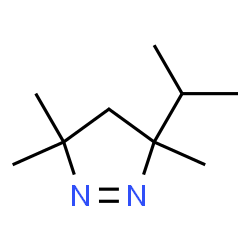 3H-Pyrazole,4,5-dihydro-3,3,5-trimethyl-5-(1-methylethyl)-(9CI)结构式