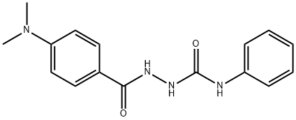 1-(4-(dimethylamino)benzoyl)-4-phenylsemicarbazide结构式