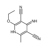 3,5-Pyridinedicarbonitrile,4-amino-2-ethoxy-6-methyl-(9CI) picture