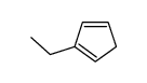 2-ethylcyclopenta-1,3-diene Structure