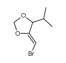 4-bromomethylene-5-isopropyl-[1,3]dioxolane Structure