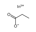 propionic acid , indium(III)-propionate结构式