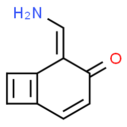 Bicyclo[4.2.0]octa-1(6),4,7-trien-3-one, 2-(aminomethylene)- (9CI)结构式