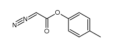 p-tolyl 2-diazoacetate结构式