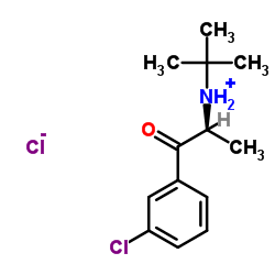(αS)-threo-Dihydro Bupropion Hydrochloride Structure