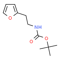 Carbamic acid, [2-(2-furanyl)ethyl]-, 1,1-dimethylethyl ester (9CI) Structure