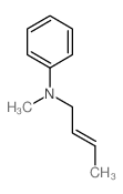 N-but-2-enyl-N-methyl-aniline structure