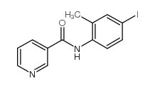 N-(4-iodo-2-methylphenyl)pyridine-3-carboxamide Structure