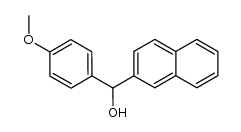 4-methoxyphenyl(2-naphthyl)methanol Structure