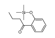 2'-[(Trimethylsilyl)oxy]butyrophenone Structure