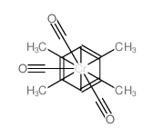 carbon monoxide,chromium,1,2,4,5-tetramethylbenzene结构式